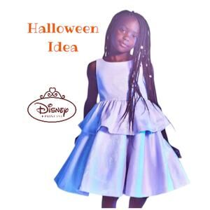 Janie & Jack Disney The Little Mermaid Iridescent Shell Dress size 3